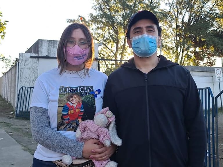 Camila Almonacid y Raúl Moya