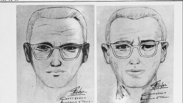 (Original Caption) San Francisco: San Francisco police circulated this composite of the Bay Area's "Zodiac" killer. At left is a drawing from witnesses to slaying of a cab driver in San Francisco. The amended drawing on the right was based on further questioning of the witnesses. The suspect is also linked with four other slaying in Napa And Vallejo, California.
