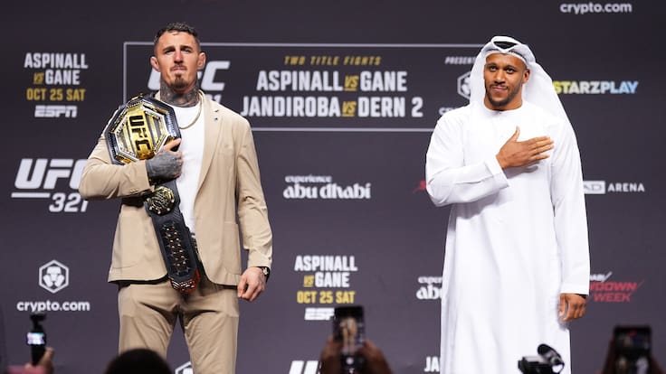 Dos peleas de campeonato y horario ideal para Chile: ¿cuándo, a qué hora y dónde ver en vivo el UFC 321?