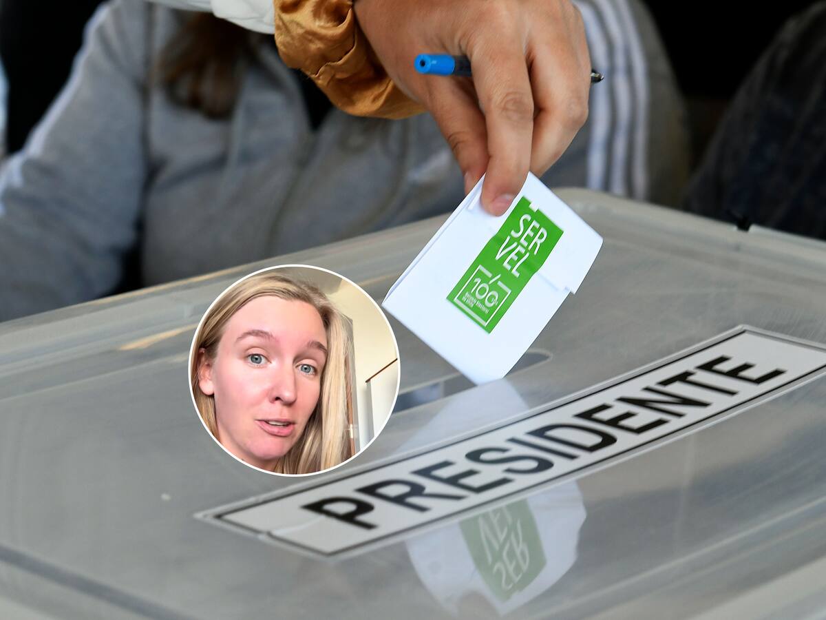 Influencer extranjera queda sorprendida por las elecciones en Chile: “Se hace democracia mejor que los Estados Unidos”
