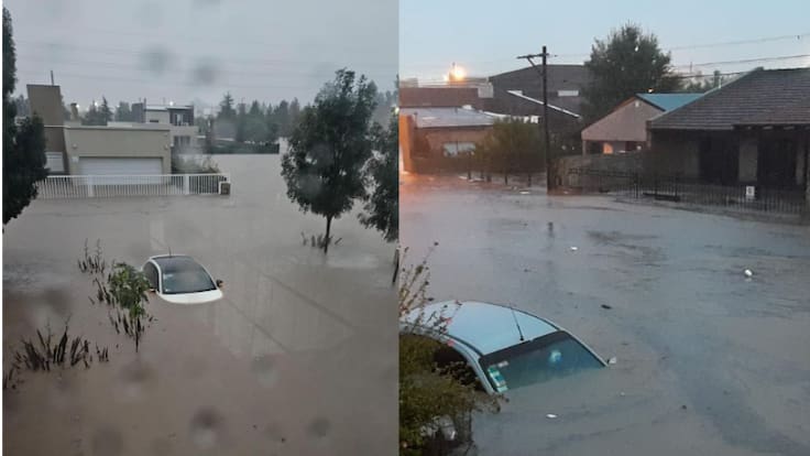 Tragedia en Bahía Blanca: hombre muere tras intentar salvar a dos niñas durante las inundaciones en Argentina