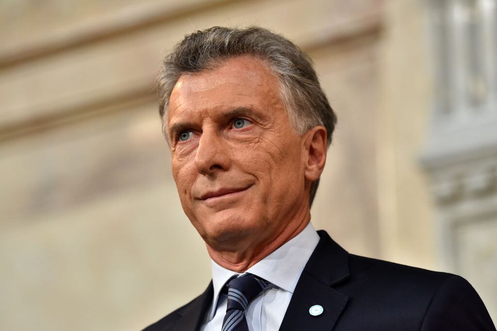 El expresidente argentino Mauricio Macri