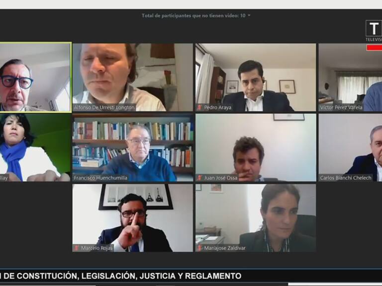 Cita de la Comisión de Constitución del Senado