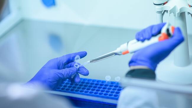 investigation and research dna, virus, bacteria