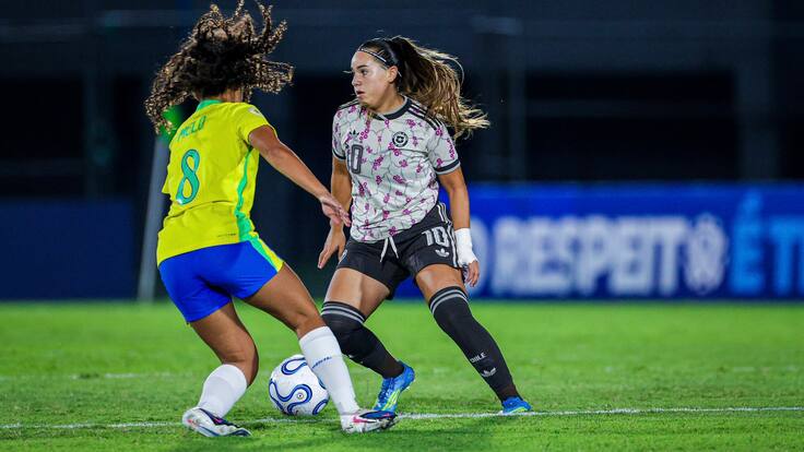 La Roja Femenina Sub 17 roza la hazaña ante Brasil, pero cae en penales y posterga el sueño mundialista