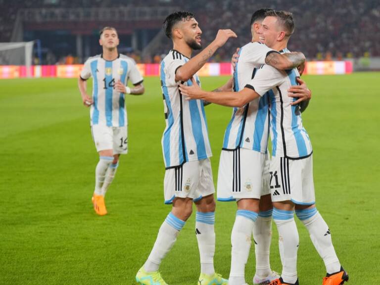 Sin Messi, Argentina vence a Indonesia en duelo amistoso