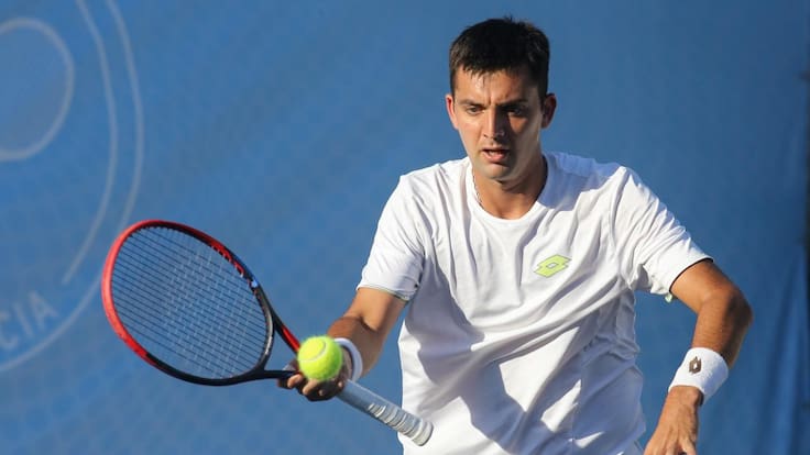 Debut tranquilo para Tomás Barrios: así se jugaron los cuartos de final de la Copa Chile de Tenis 2025
