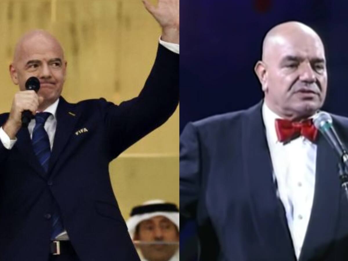 «Lo mejor de la inauguración»: Comparan discurso de Gianni Infantino con rutina de humorista Sandy