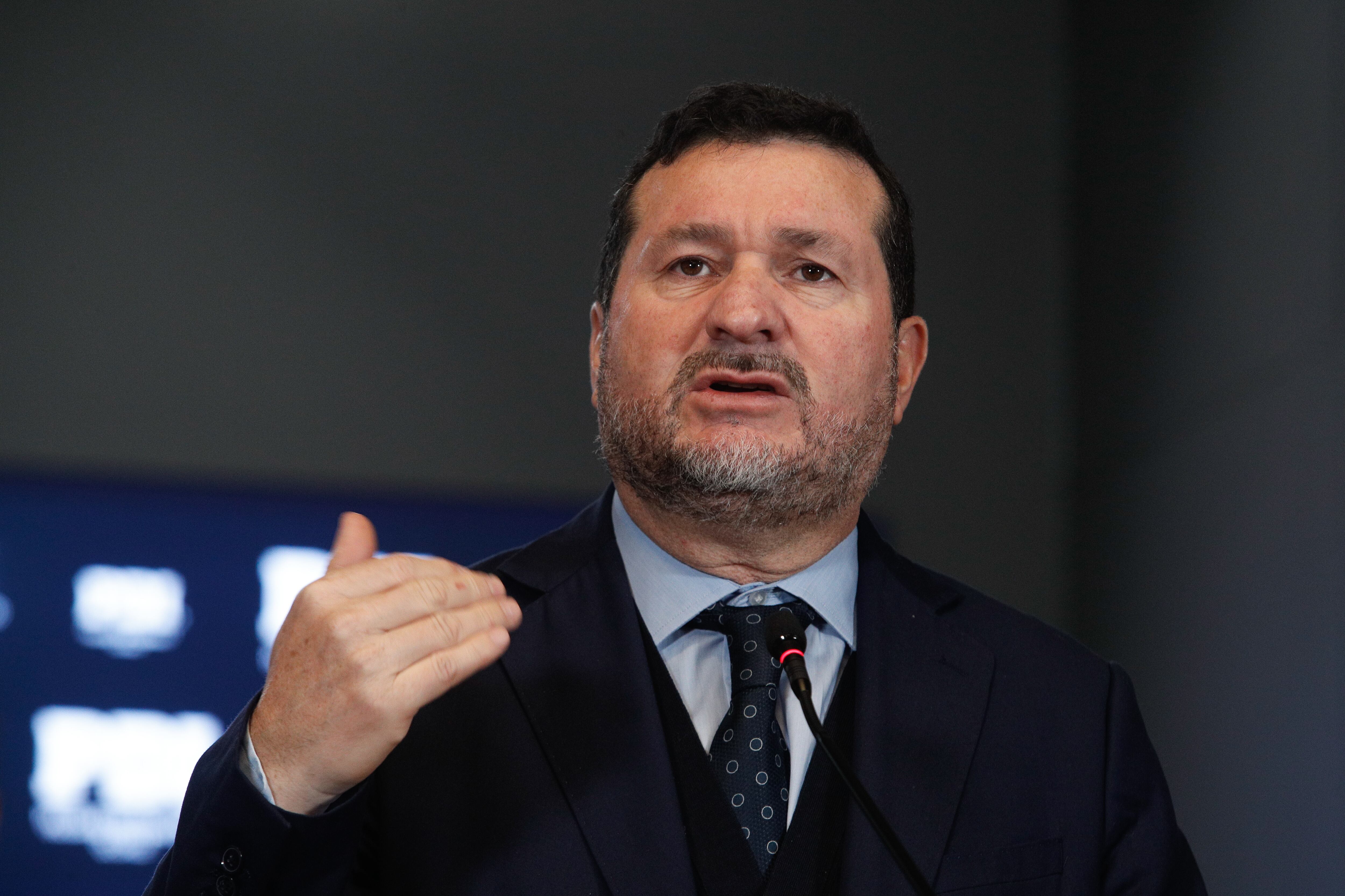 02 DE JULIO DE 2025 / SANTIAGOEl jefe nacional Contra el Crimen Organizado (s), prefecto Christian Chávez; el fiscal Héctor Barros, de la Fiscalía Metropolitana Sur, y el subsecretario de Seguridad, Rafael Collado, informan los resultados de un mega operativo liderado por la Brigada Investigadora Contra el Crimen Organizado que detuvo a 14 personas, y la incautación de más de 136 kilos droga, armamento y munición en Coquimbo
FOTO: DIEGO MARTIN / AGENCIAUNO