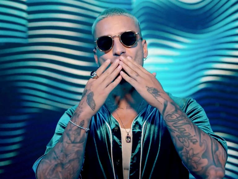 UNSPECIFIED - DECEMBER 10: In this screengrab released on December 10, Maluma speaks during the Billboard Women In Music 2020 event on December 10, 2020. (Photo by 2020 Billboard Women In Music/Getty Images for Billboard)