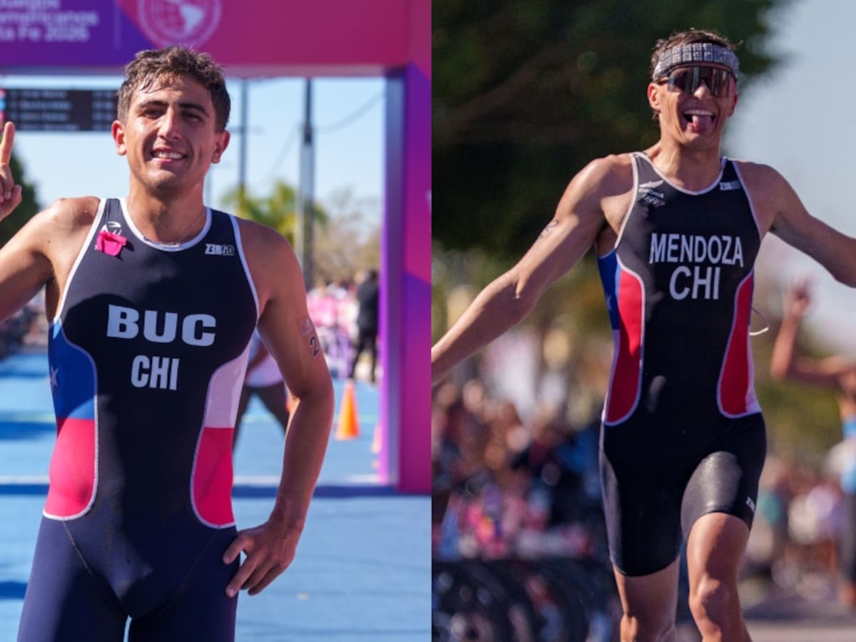 Team Chile logra el 1-2 en el triatlón para alcanzar la decena de oros en los Juegos Suramericanos 2026