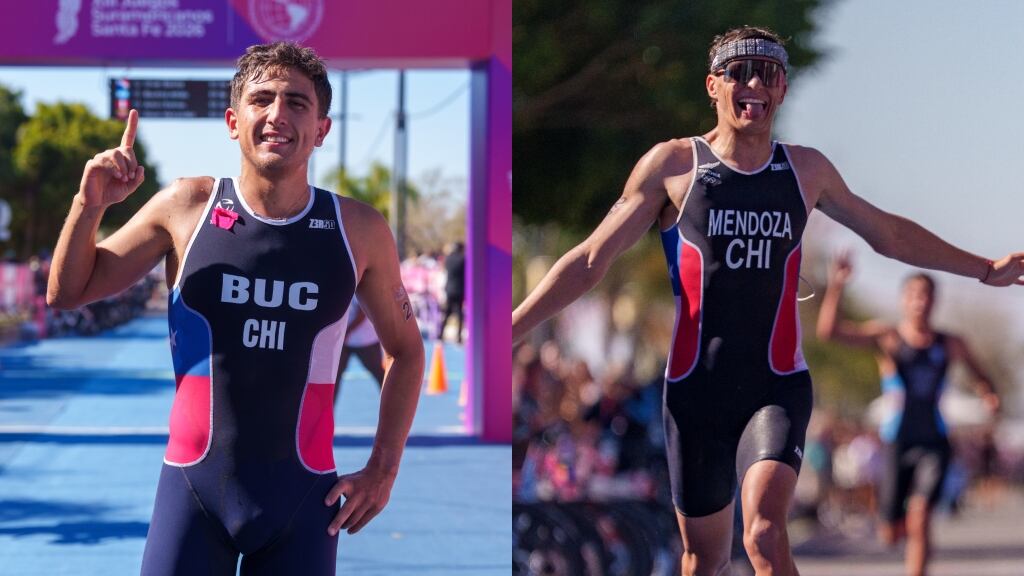 Team Chile logra el 1-2 en el triatlón para alcanzar la decena de oros en los Juegos Suramericanos 2026