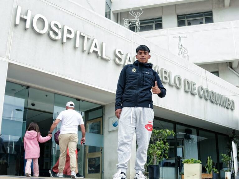 Dixon Pereira tras recibir el alta por durísimo golpe de Maximiliano Falcón: “Trataré de recuperarme lo antes posible para volver a las canchas”