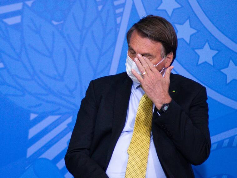 El ultraderechista Jair Bolsonaro en un acto oficial en Brasilia