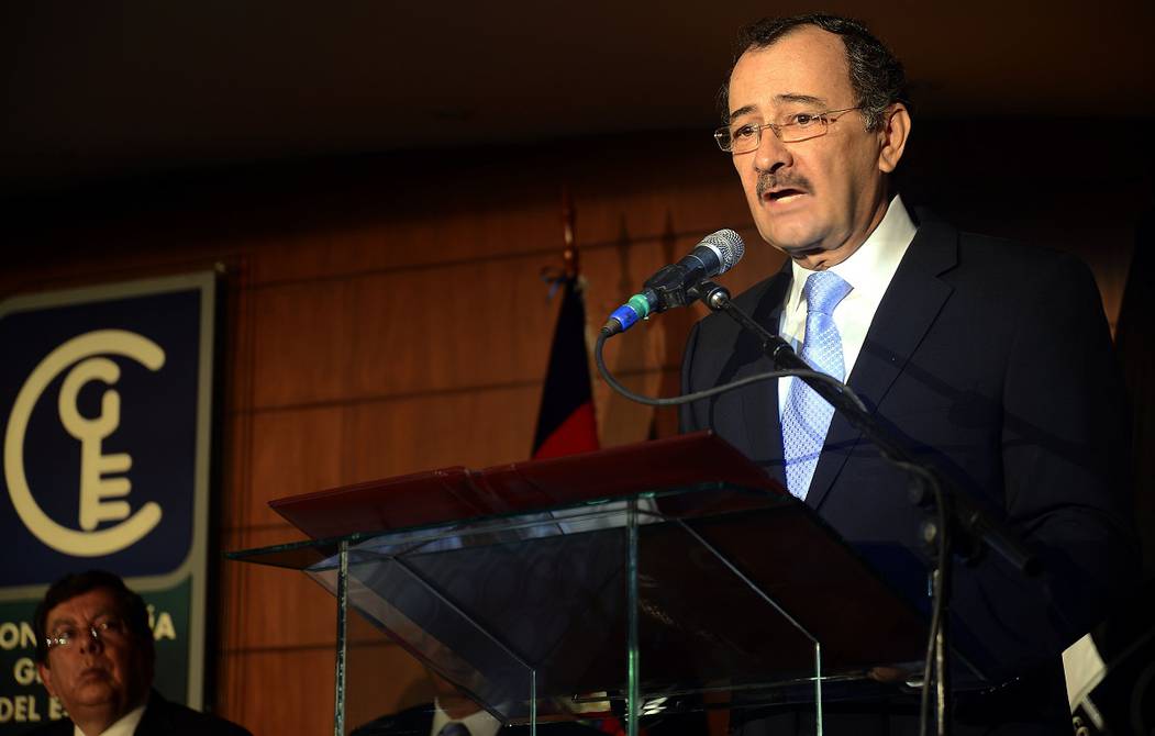 El excontralor general ecuatoriano Carlos Pólit