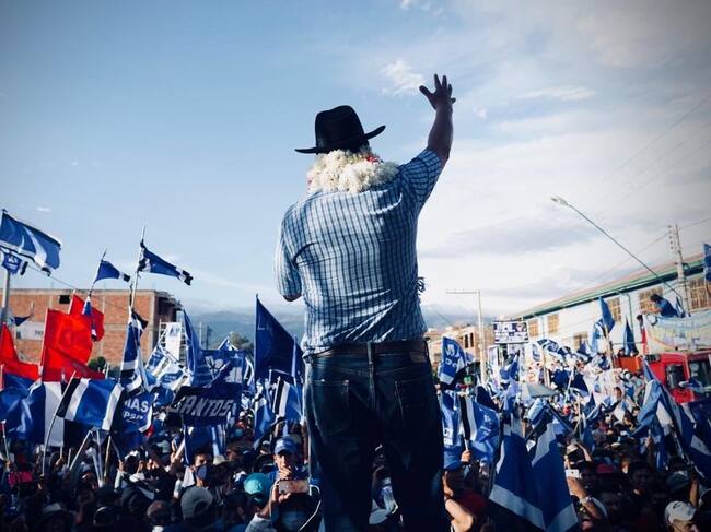 Luis Arce en Cochabamba