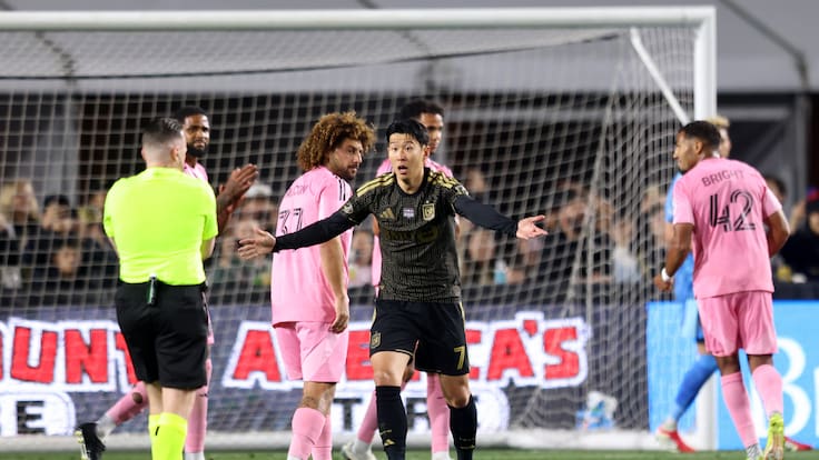 Fue goleado, pero se llevó un recuerdo: el curioso cruce entre Maximiliano Falcón y Son Heung-Min en la MLS