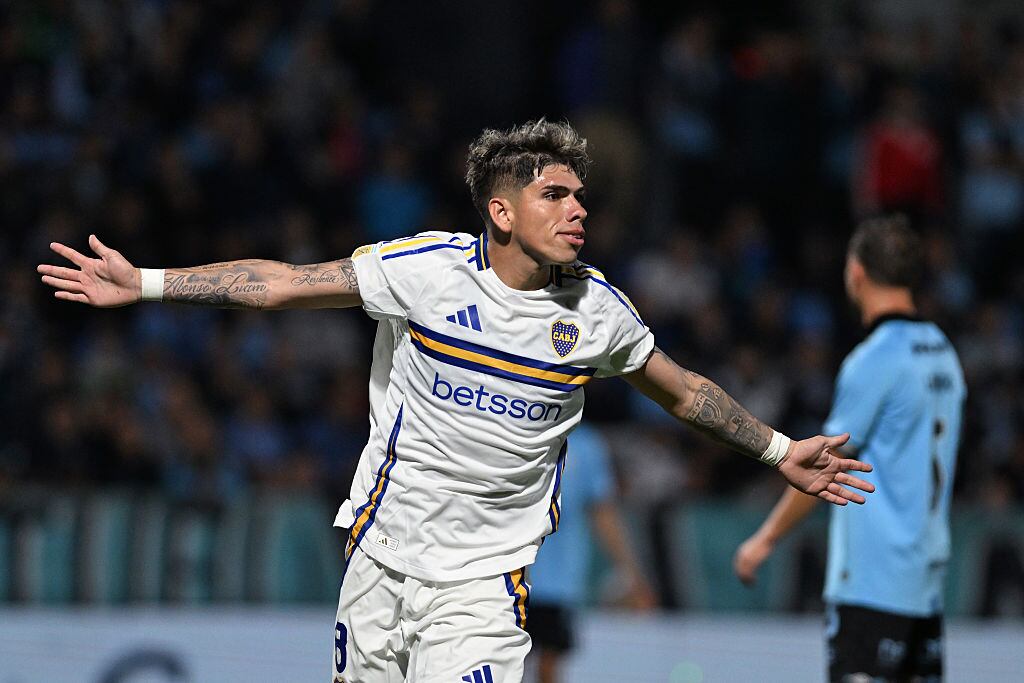 Carlos Palacios marcó en cómoda victoria de Boca sobre Belgrano | Getty Images
