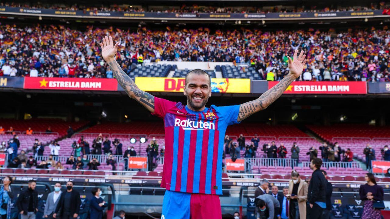 Dani Alves en Barcelona