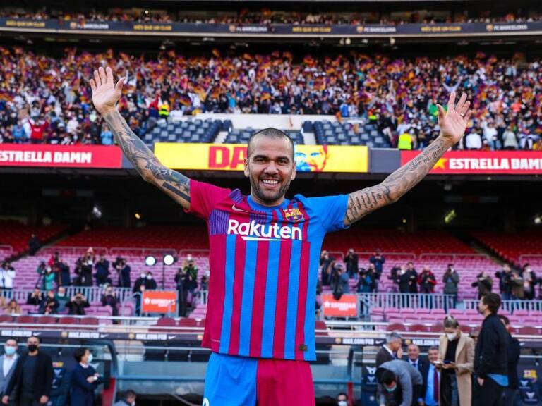 Dani Alves en Barcelona