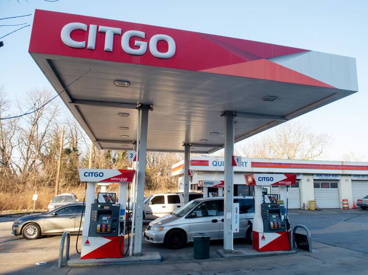 Un estación de bencina Citgo en Washington