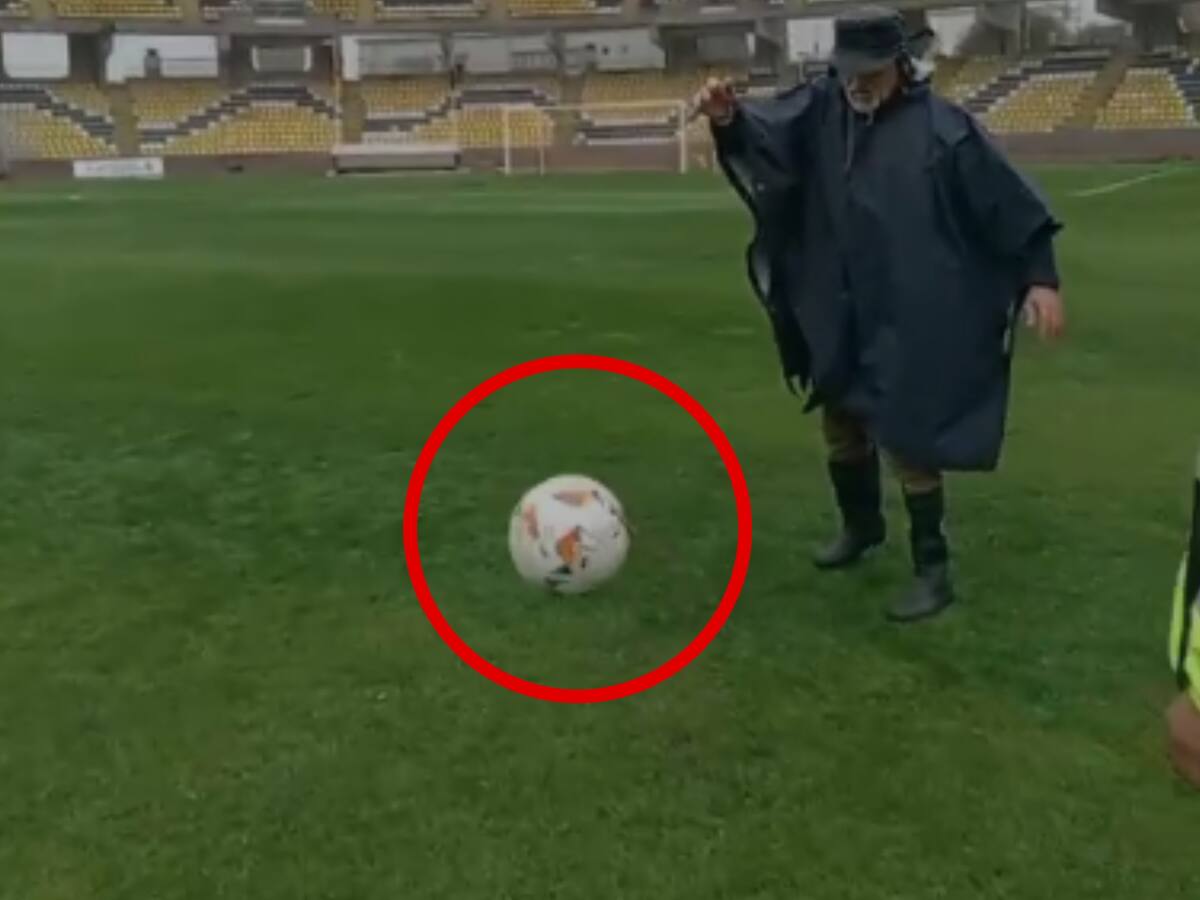 ¡Casi imposible jugar! Así se encuentra la cancha de Coquimbo Unido en la previa del duelo contra la U. Española