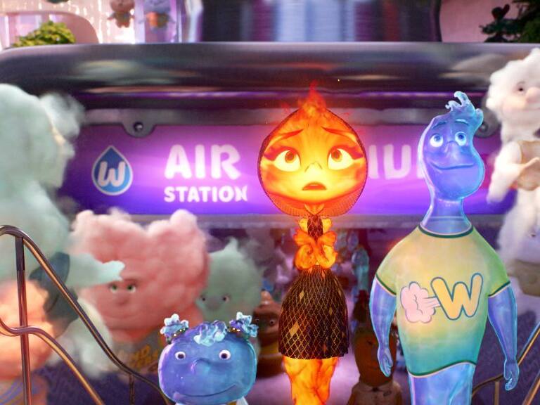 elementos - personajes - película pixar disney