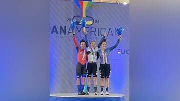 Aranza Villalón logra medalla de plata en el Panamericano de Pista