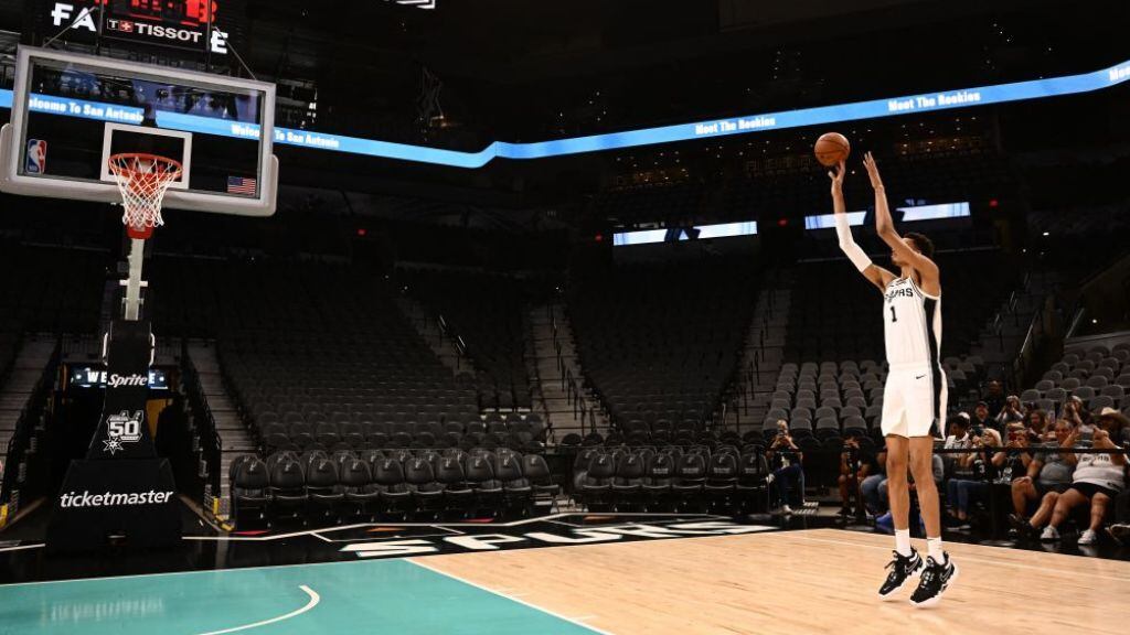 Victor Wembanyama - NBA tiros - fallos - San Antonio Spurs
