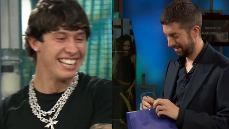 “Esto es típico de Chile...”: conocido artista nacional sorprendió en la televisión española con particular regalo