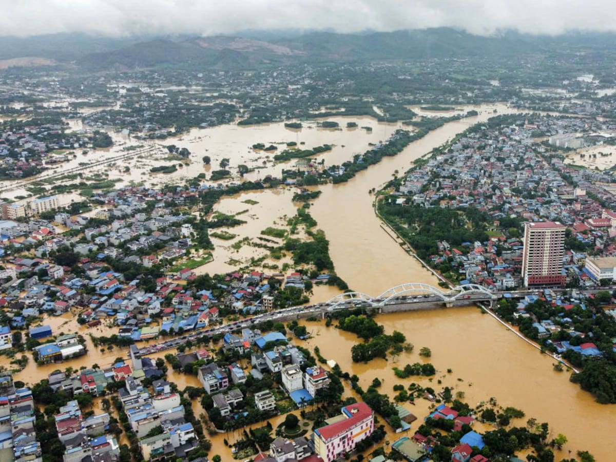 Muertos, heridos y desaparecidos deja el paso del supertifón Yagi por Vietnam