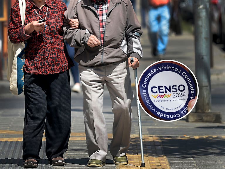Censo 2024 en Chile: esta es la región donde más envejeció la población, según los resultados del INE