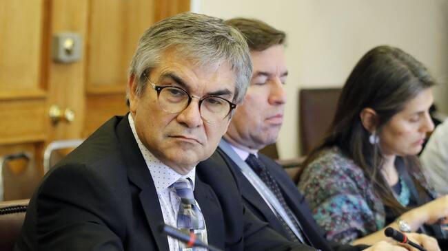 10 DE ENERO DE 2023/VALPARAISOEl ministro Mario Marcel, durante la Comisión de Hacienda de la Cámara de Diputados.
FOTO: LEONARDO RUBILAR CHANDIA/AGENCIAUNO