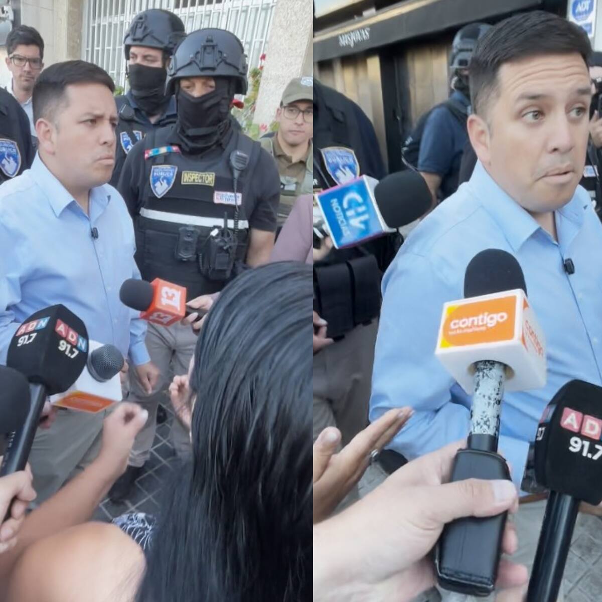 “Usted nos fue a pedir el voto”: alcalde de Puente Alto es increpado durante desalojo del comercio ambulante