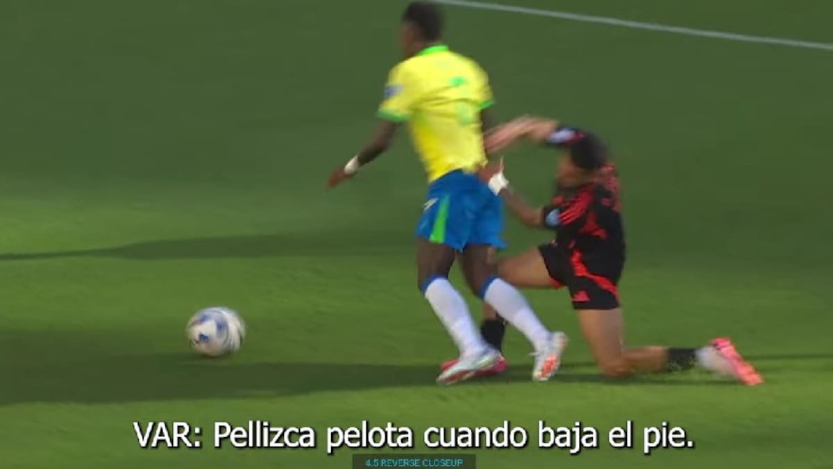 Nuevo papelón en la Copa América: Conmebol reconoció otro error del VAR por no cobrar un penal para Brasil ante Colombia