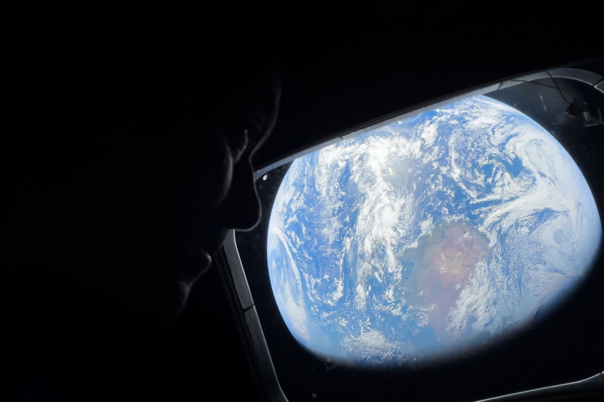 Impactante "Puesta de Tierra" captada desde el espacio por astronauta