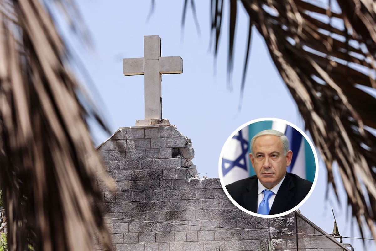 Netanyahu lamenta ataque israelí contra iglesia en Gaza: reconoció que una “munición pérdida” impactó la parroquia | ADN Radio