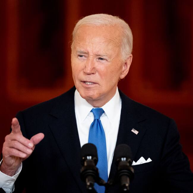 El presidente de Estados Unidos, Joe Biden, habla sobre la decisión de la Corte Suprema en la Casa Blanca.