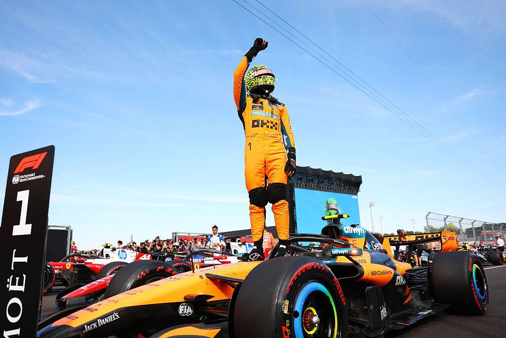 Lando Norris termina con la hegemonía de Mercedes y se queda con la pole del GP de Hungría de F1