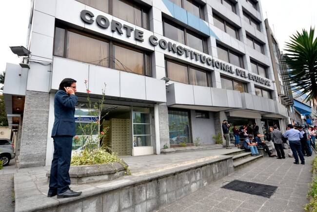 La sede de la Corte Constitucional de Ecuador en la ciudad de Quito.