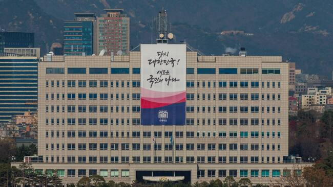 Una imagen de la sede de las oficinas presidenciales en la ciudad de Seúl en Corea del Sur