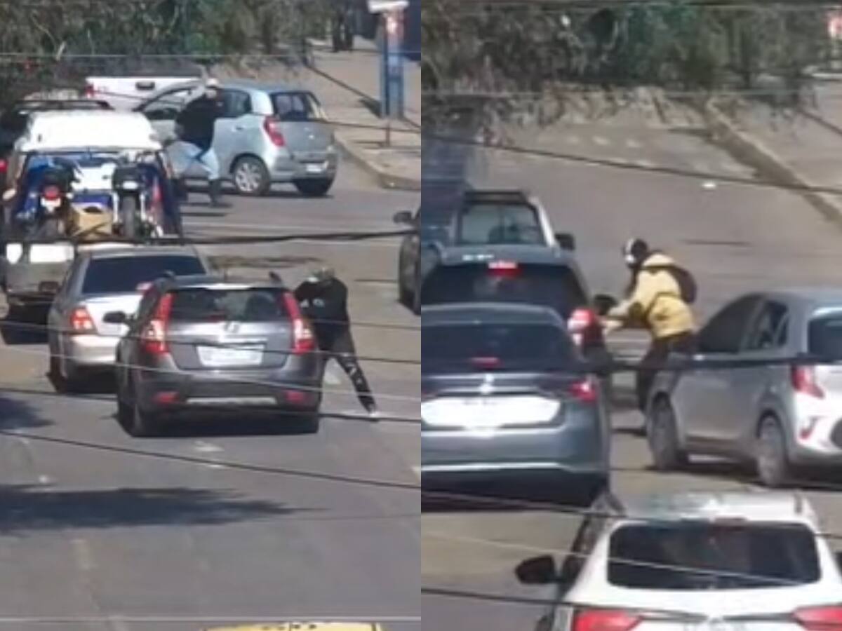 Cae “La Jauría de Franklin”: detienen a sujetos que aprovechaban la luz roja para robar a conductores en Santiago
