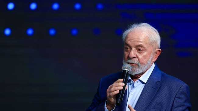 El presidente de Brasil, Luiz Inácio Lula da Silva, en un evento en la ciudad de Río de Janeiro.