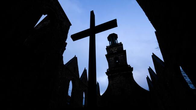 Imagen de una iglesia protestante en Alemania, luego que se presentara un informe sobre los abusos sexuales a menores en ese grupo religioso.