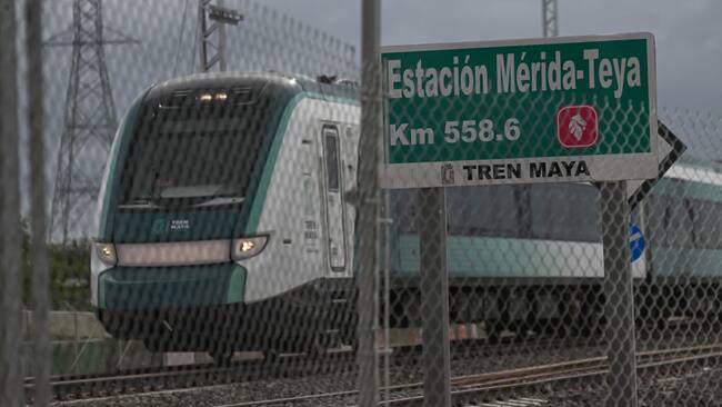 El Tren Maya de México tuvo la inauguración de su primer tramo entre Campeche y Cancún, en la provincia de Yucatán, con la asistencia del presidente.