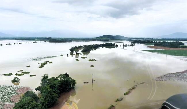 Las graves inundaciones que provocó el paso del Ciclón Jasper por el Estado de Queensland en Australia.